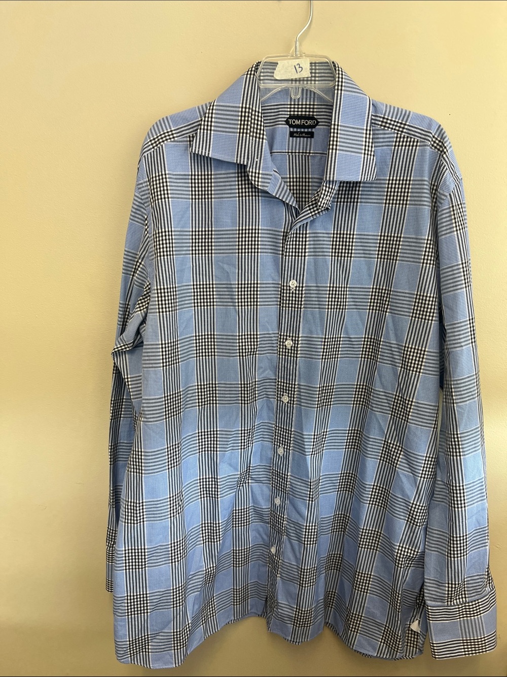 Authentic Tom Ford made to measure men’s shirt